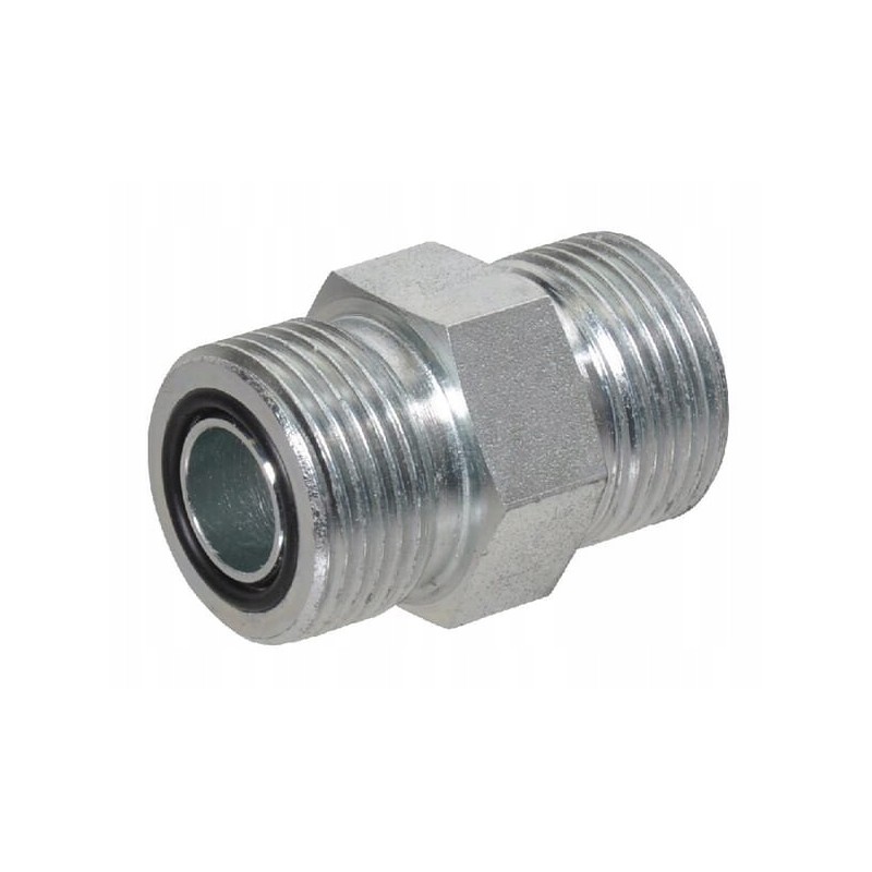 Straight connector 11 16 orfs dno11 alfagomma