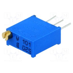 5 pcs x SR PASSIVES - - - Potentiometer: mounting, single turn,horizontal, 1kΩ, 500mW, ±10%