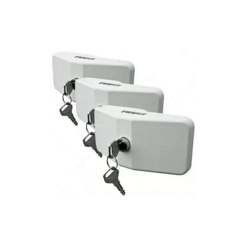 Thule door lock external door lock, 3 pcs, white