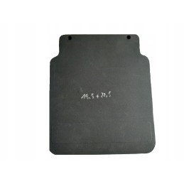 Rubber trailer mud flap, fender cover, 195x225