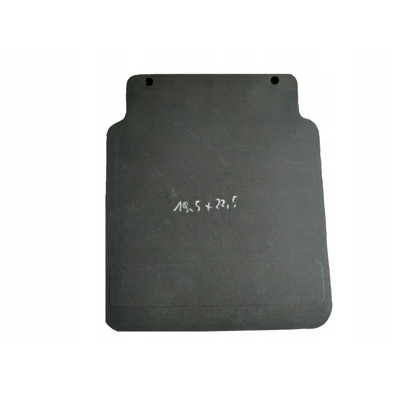Rubber trailer mud flap, fender cover, 195x225