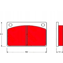 Volvo front brake pads 240 265 durability