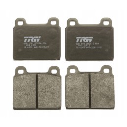 Front brake pads 7 85 lp61 19 mm lp20 15mm