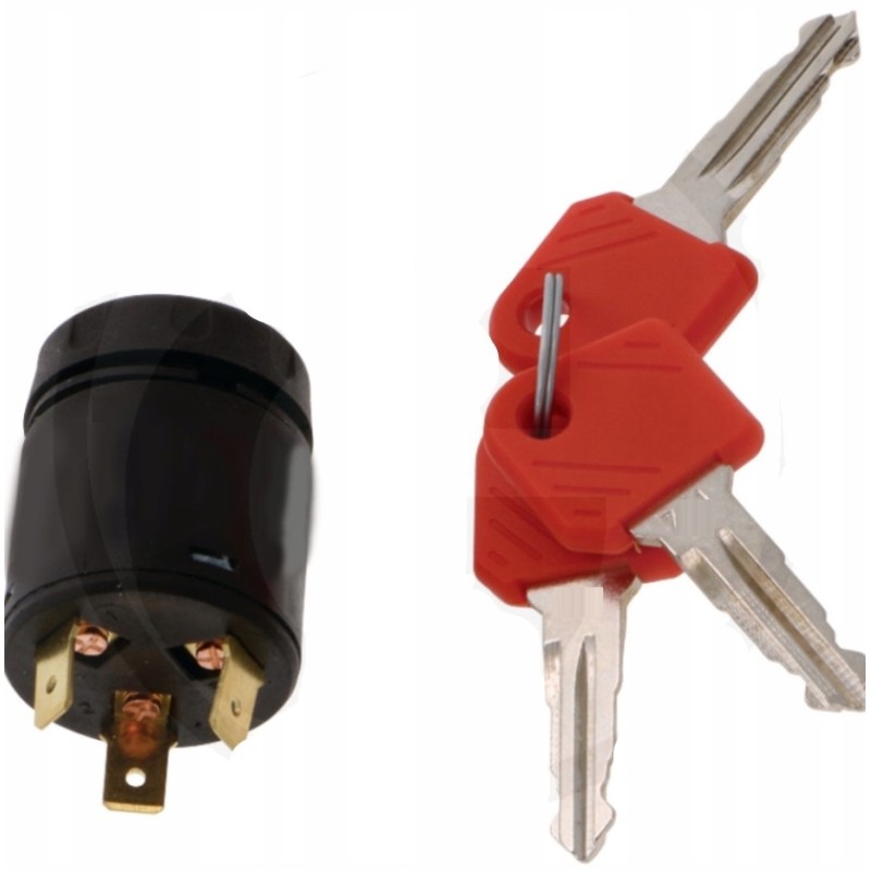 Complete ignition switch Jungheinrich K702 3 keys 702