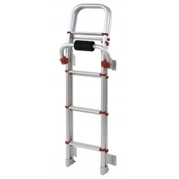 Deluxe 8-fiamma foldable aluminum ladder