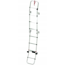 Aluminum ladder for deluxe 8 fiamma camper