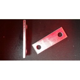 Spring mounting hanger, flat bar, chariot holder