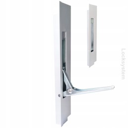 Side closing post, vertical, left, 400 mm