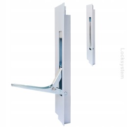 Right vertical side closing post, 400 mm