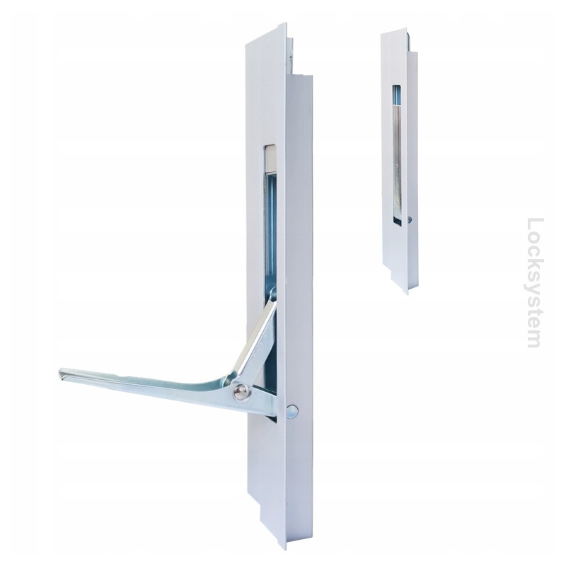 Right vertical side closing post, 400 mm