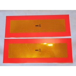 Sticker distinguishing reflective rectangles, 2 pcs