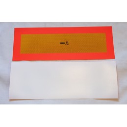 Sticker distinguishing reflective rectangles, 2 pcs