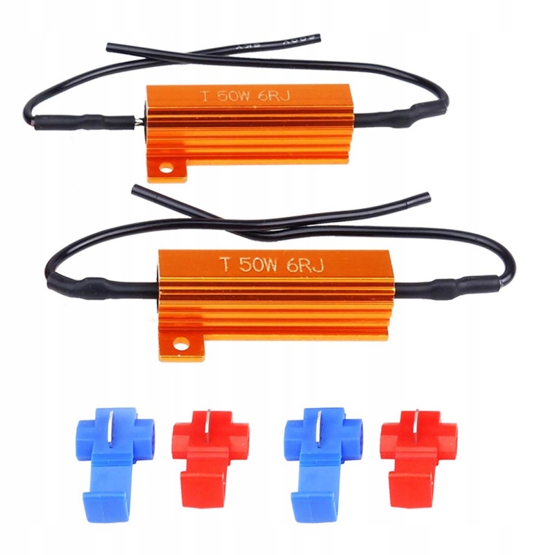 Canbus resistors resistor for LED bulbs 6ohm 50w