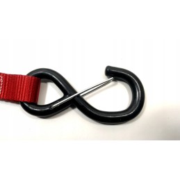 Transport belt 2 4 cm x 366 cm 272 kg red