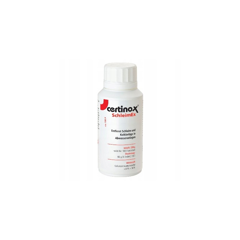 Certinox Schleimex liquid 250g tank disinfection