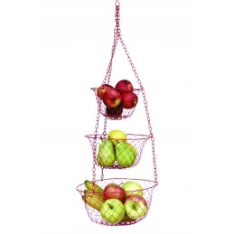Folding tourist camping fruit rack