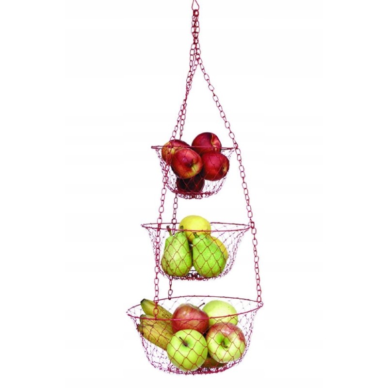 Folding tourist camping fruit rack