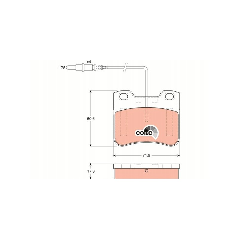 Ham blocks p citroen ax 88 91