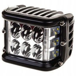 Halogen 36w 12 led searchlight strobe work lamp