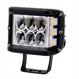 Halogen 36w 12 led searchlight strobe work lamp