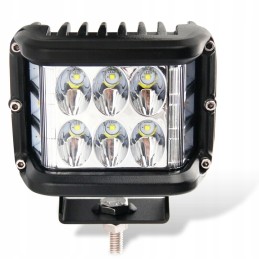Halogen 36w 12 led searchlight strobe work lamp