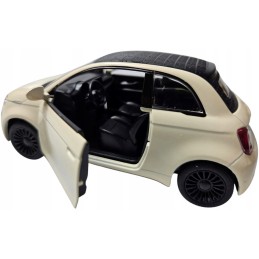 Fiat 500e toy car with drive, scale 1-28