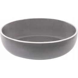 Deep melamine plate for camping, dolomite brunner