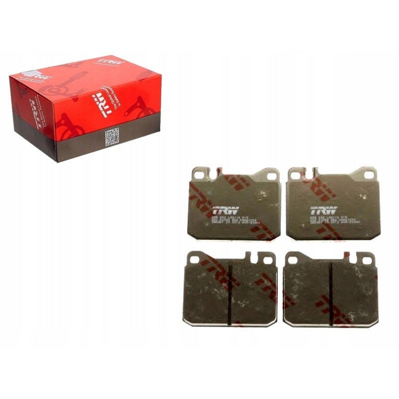 Mercedes front brake pads w123 76 79 lasting