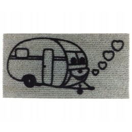 Derby caravan doormat 25x50