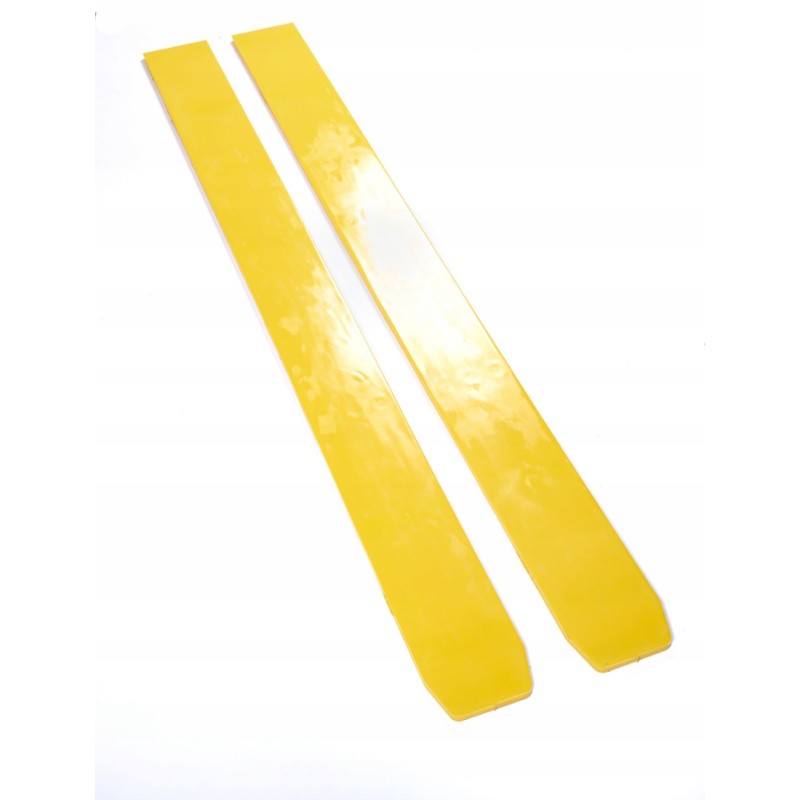 Magnetic forklift fork covers