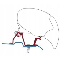 Adapter for awning f65s f80s f65 mercedes vw
