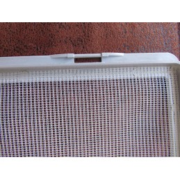 Mosquito net for windows MPK 40x40 model 40 white mesh for campers and caravans