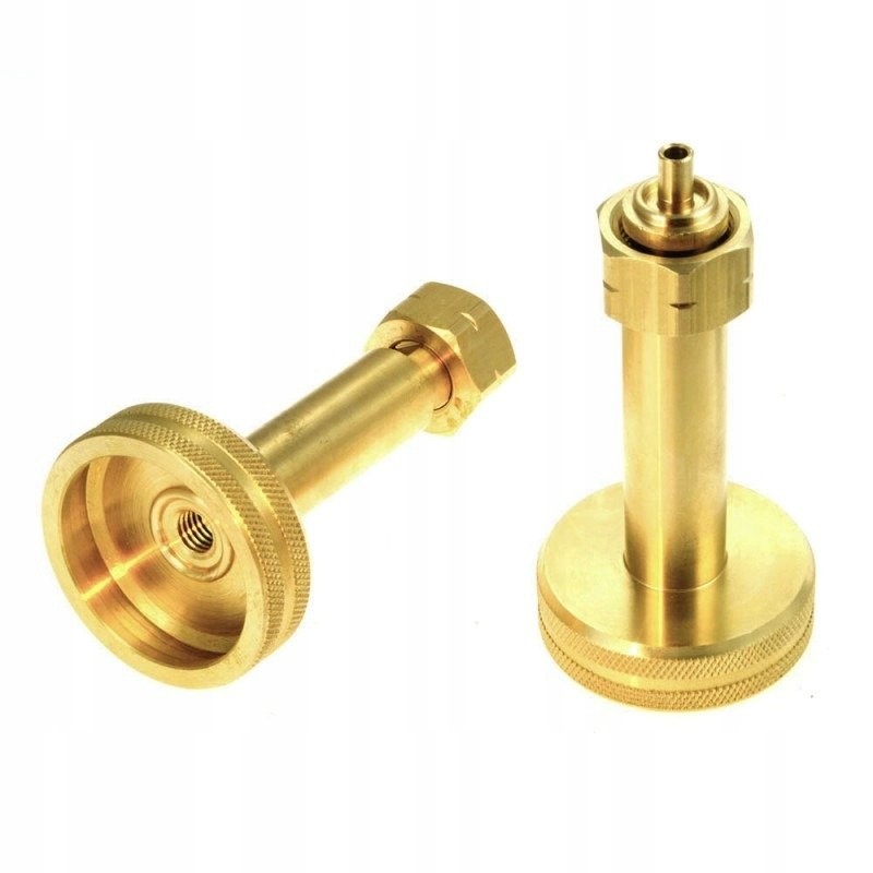 Dish adapter for refueling gasbank single cylinders