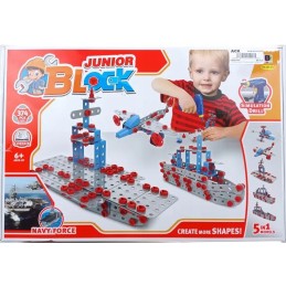 Toy construction set 374 pieces with a screwdriver