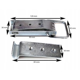 Side spindle 90 30 for closing the sides of the boxes