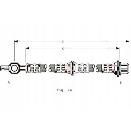 Elast brake hose Toyota Carina II Celica C