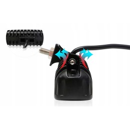 Halogen searchlight work lamp 16 LED 48W