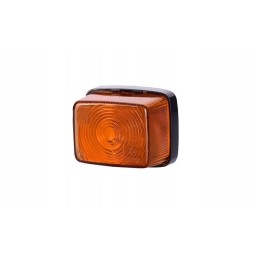 Rectangular marker lamp, orange, Horpol
