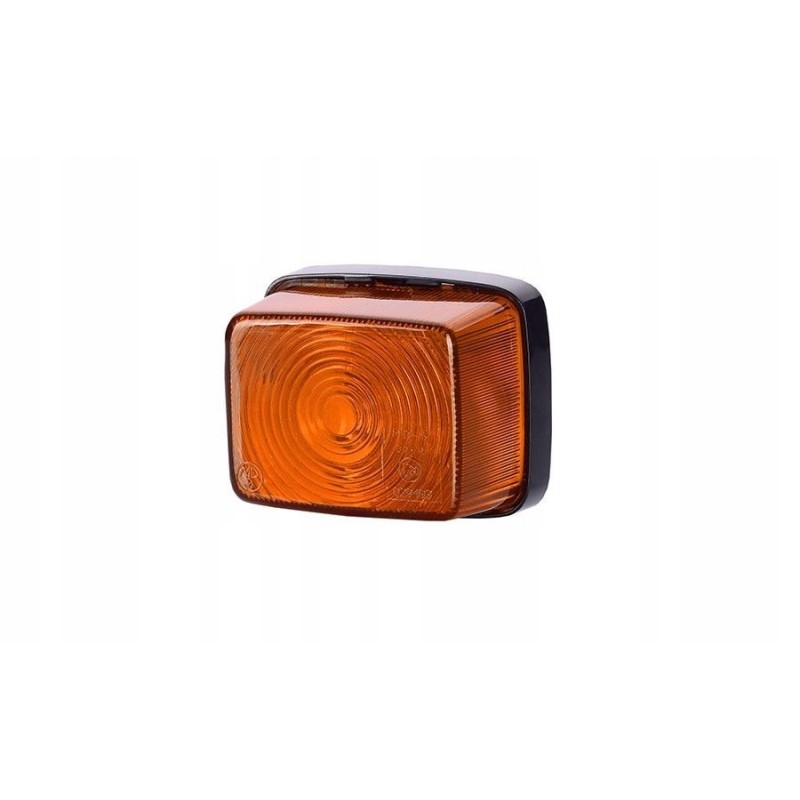 Rectangular marker lamp, orange, Horpol