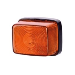 Rectangular marker lamp, orange, Horpol