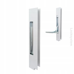 Left side vertical closure, 400 mm aluminum