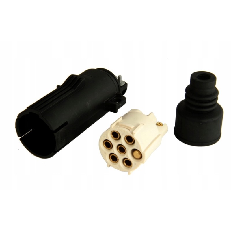 Euro socket 7pin 24v with Jaeger twisted pin