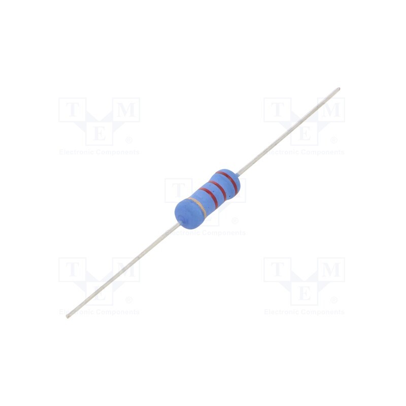 10 pcs x TE Connectivity - 3-1625890-8 - Resistor: metal oxide, 2.2kΩ, 2W, ±5%, Ø5x12mm, -55÷155°C