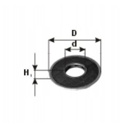 Hydraulic filter element PZL Sędziszow WS1 25SM 011 GPW Zremb