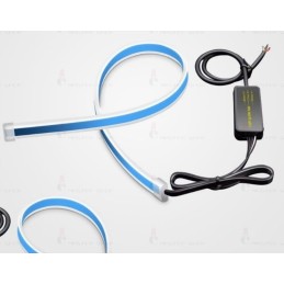 2in1 LED daytime running lights floating turn signal 60