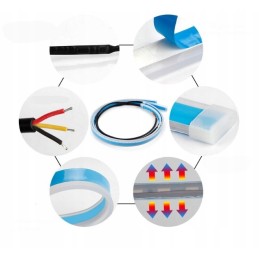 2in1 LED daytime running lights floating turn signal 60