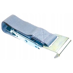 Curtain tensioning belt, hook, straight buckle, with lock