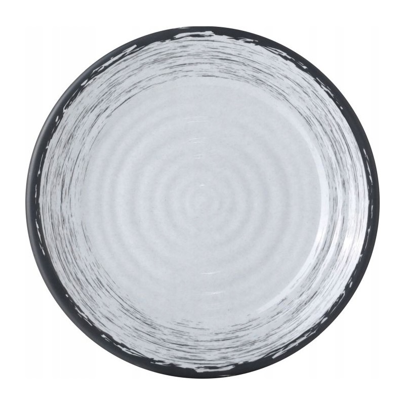 Light, unbreakable melamine dessert plate