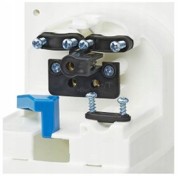 Socket cee plug square white 230v 16a ip44 with rubber seal