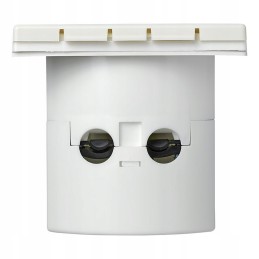 Socket cee plug square white 230v 16a ip44 with rubber seal